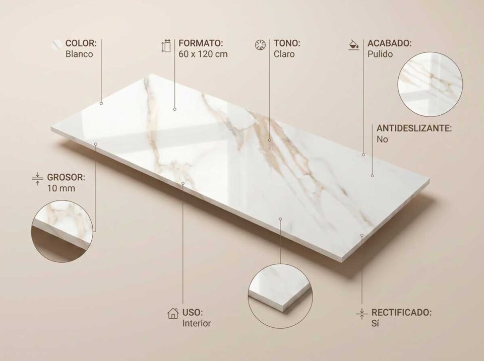 Porcelánico Antik 60×120 cm PUL Rect