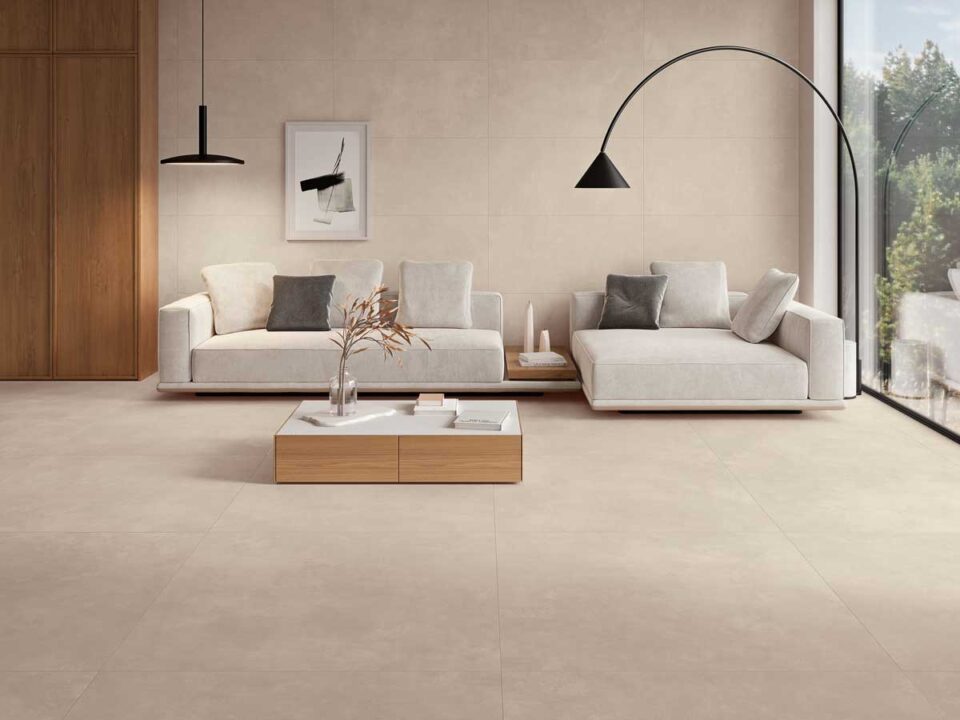 Porcelánico Balance Cream 100×100 cm MT Rect