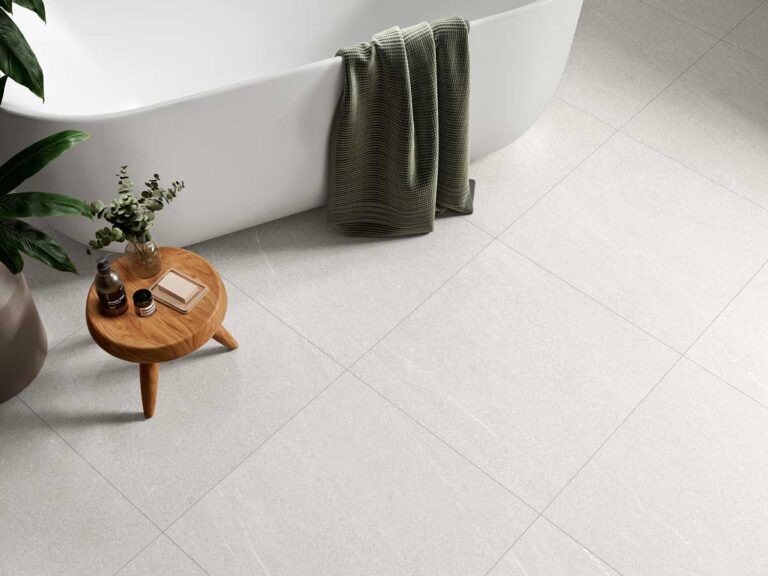 Porcelánico Halton White 60x60 cm MT Rect