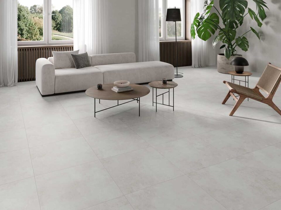 Porcelánico Balance White 100×100 cm MT Rect