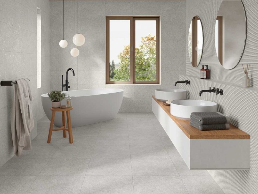 Porcelánico Lomma Grey 60×60 cm MT Rect