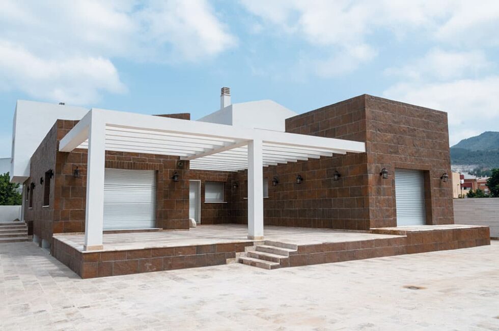 Revestimiento de pared exterior
