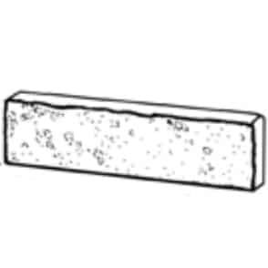 Rodapié Palacio 39x10x2,5 cm