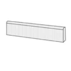 Rodapié Baza Romo 50x10x2,5 cm