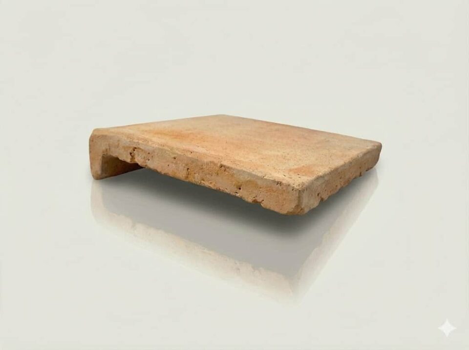 Peldaño de barro cocido 25×34 cm
