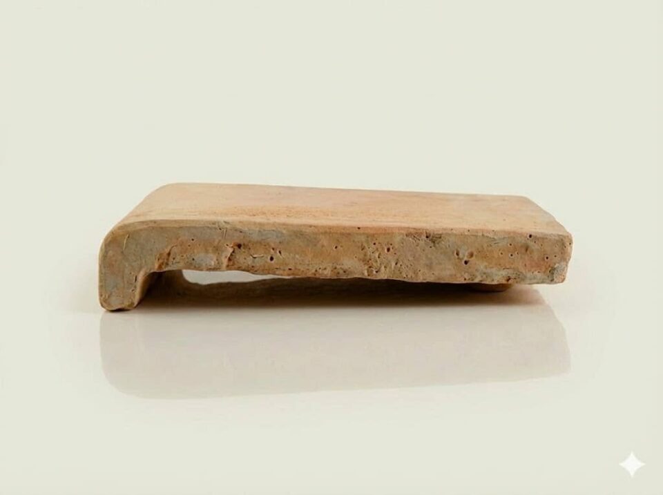 Peldaño de barro cocido 30×34 cm