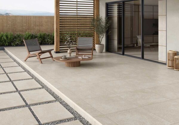 Porcelánico Glover Ivory 100x100 MT Rect Antid