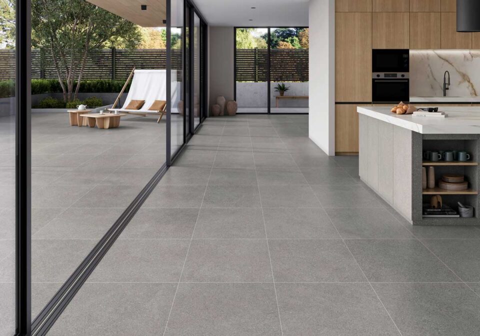 Porcelánico Glover Grey 100×100 MT Rect